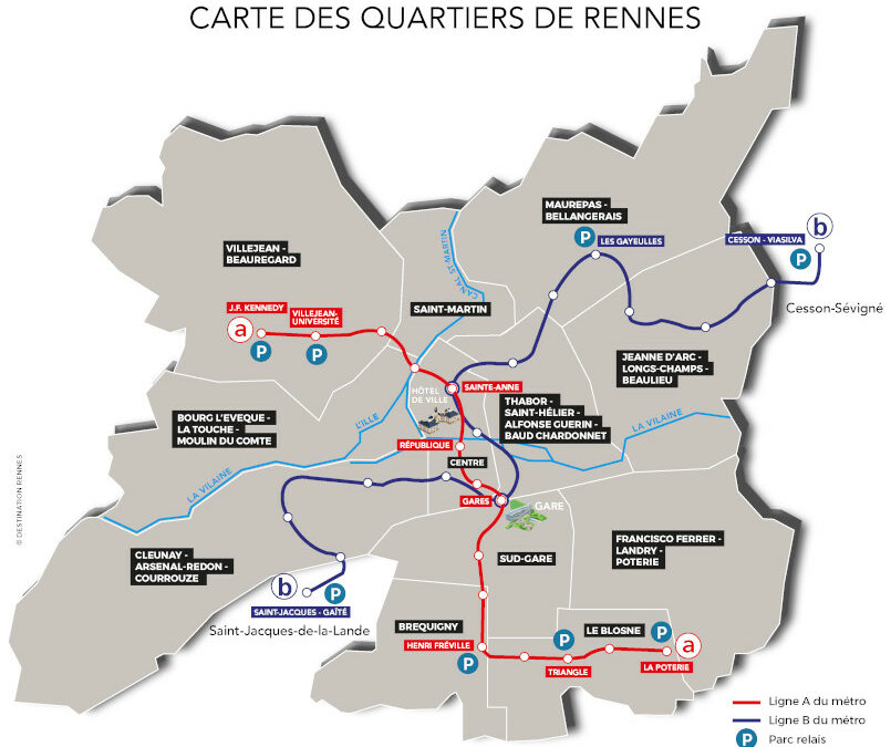 Top 5 des quartiers où investir à Rennes