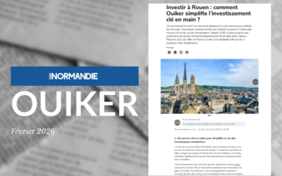 Ouiker dans le journal Paris Normandie pour Rouen