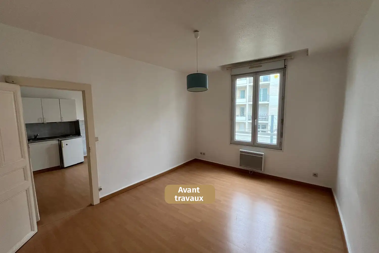 photo d'un investissement locatif à Angers avant travaux
