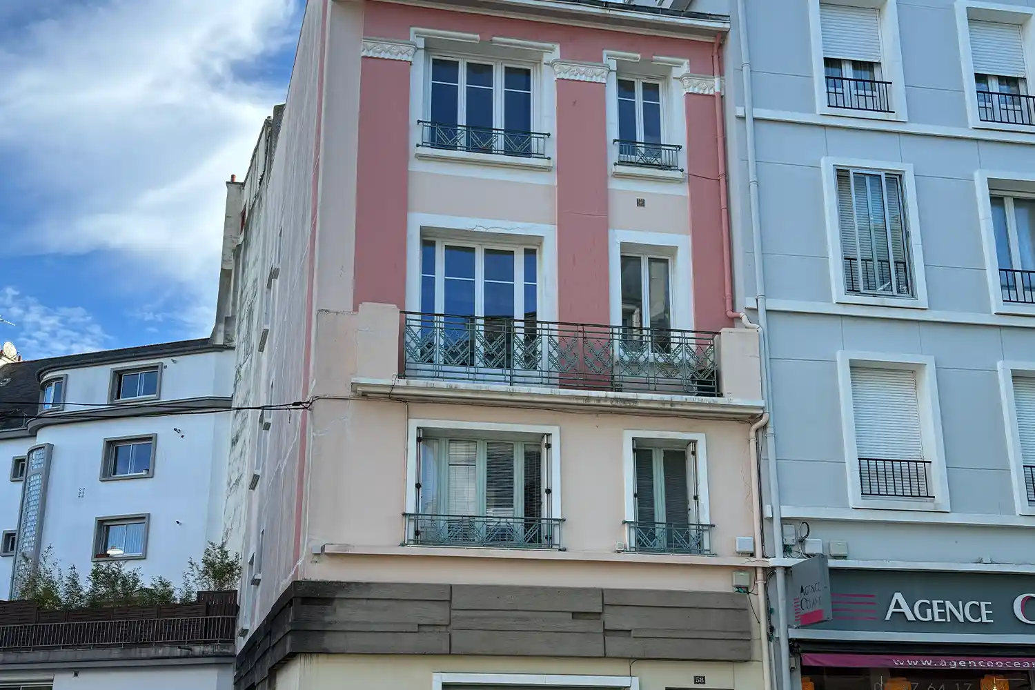 Photo d'un immeuble à Lorient pour de l'investissement locatif