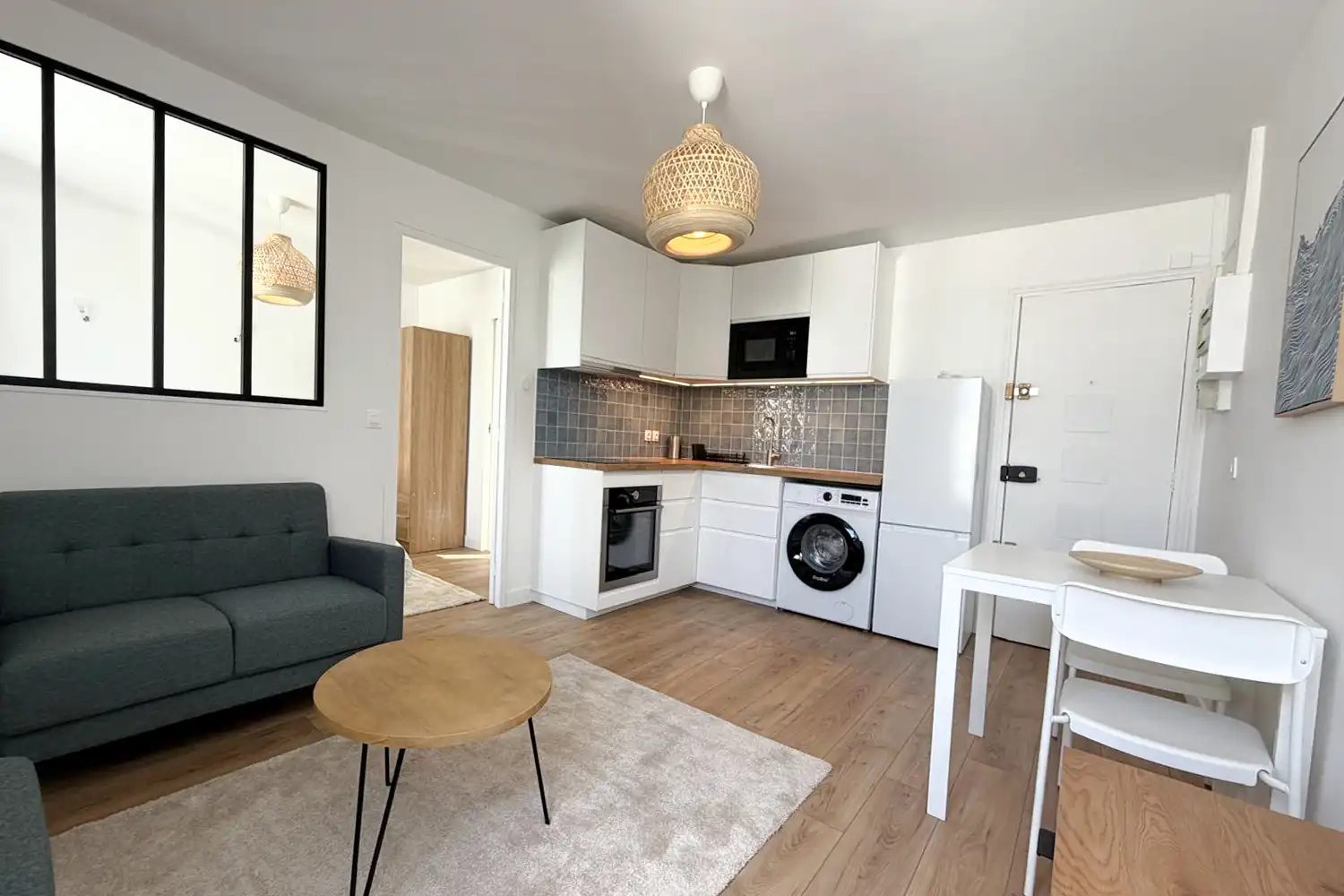 Photo d'une rénovation d'appartement pour un investissement locatif à Paris