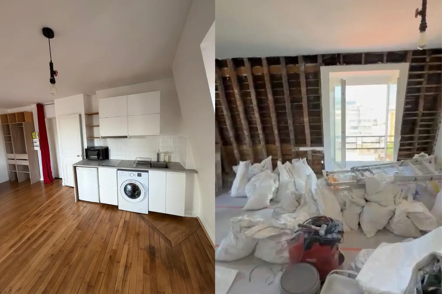 investissement-locatif-paris-laurent-cuisine-salon-avant-apres